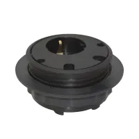 Kondator 935-PD10- 
			Встраиваемая розетка с 4 отверстиями под кабель серии Powerdot, черная