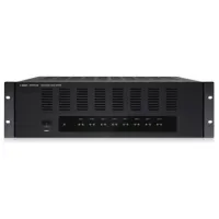 Biamp REVAMP1680 - 16-канальный цифровой усилитель мощности с 16 х 80 Вт 4 Ом, в мостовом режиме 8 х 160 Вт  8 Ом, класс D, 2 общих стерео шины и 16 индивидуальных линейных входов (переключаются).