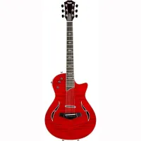 TAYLOR T5Z PRO BORREGO RED полуакустическая гитара, цвет красный, в комплекте кейс