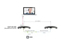 ClearOne CHATAttach 150- Комплект из двух групповых спикерфонов