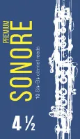 FR16C011 Sonore Трости для кларнета inB/inA № 4,5 (10шт), FedotovReeds
