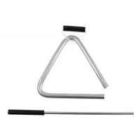 Danmar 404 TRIANGLE- 4" высококачественный треугольник 4" из легированной стали, с держателем и битой, Danmar Percussion