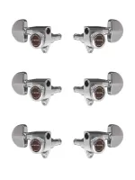 SG301-MGT-20-C-L3+R3 Колки для гитары 3+3, локовые, хром, Gotoh