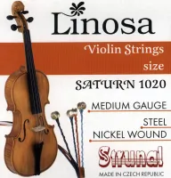 1020-4/4 Saturn Linosa Комплект струн для скрипки Strunal