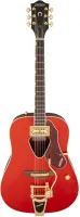 Gretsch G5034TFT Rancher™, Fideli-Tron Pickup, Bigsby® Tailpiece, Savannah Sunset Электроакустическая гитара, цвет красный