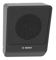 Bosch LB10-UC06V-D - Корпусный громкоговоритель с регулятором громкости, 6 Вт, черный