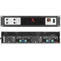 X-TREME XTDT 4800F Цифровой четырёхканальный  усилитель мощности с импульсным блоком питания. Выходная мощность RMS при нагрузке 4 Ом - 4х1200 Вт, при нагрузке 8 Ом -4х700 Вт, диапазон воспроизводимых частот 20-20000 Гц, демпинг-фактор>500:1@1000Гц/8 Ом,