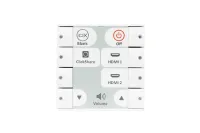 Панель управления BIAMP [Impera Echo Plus 8EUW] , кнопочная 8-button control pad with Ethernet, EU, white