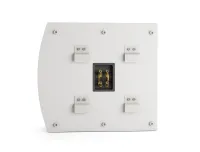 CVGAUDIO SUBone model C-8W/CR/T - Трансляционный пассивный сабвуфер, 8", 100W/100V, пассивный кроссовер 120Hz, фазоинвертор, цвет белый