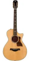 TAYLOR 612ce 12-Fret 600 Series, гитара электроакустическая, форма корпуса Grand Concert, кейс