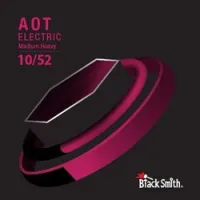 Blacksmith aot electric medium heavy 10/52  струны для электрогитары, 10-52, никель с покрытием