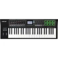 Nektar panorama t4  usb midi daw контроллер, 49 клавиш, 8 пэдов с датчиком силы нажатия