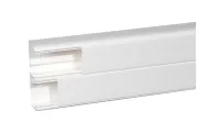 Кабель-канал 50x150 2 секции [010427] Legrand [DLP] - 2 крышки 65 мм - длина 2 м - белый (L = 2 метра, цена за 1 метр)