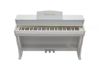 DP-500-H-WH цифровое фортепиано, 88 клавиш, полновзвешенный молоточковый механизм, 960 тембров, многодорожечная запись, эффекты, 2х10 Вт, педаль в комплекте, цвет белый, Pierre Cesar