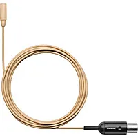 SHURE TL47W/O-MTQG-A Петличный всенаправленный мирофон TwinPlex, естественная передача звука, низкая чувствительность, кабель 1.