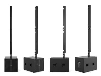 KR402W I / Активный звуковой комплект 6000 Вт: 2 KMT21 + 4 KP102, кофры и кабели / K-ARRAY