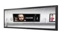 LED панель [38WR50MS] 1920 x 502 (FHD) 500 cd/m^2 16 : 4 178° DVI-D(1), HDMI(1), Display Port(1) with HDCP for all input USB(1) USB(1)