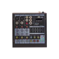 ZTX audio Compact 2.1 микшерный пульт 2mono, 1stereo каналы с MP3