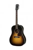 GIBSON J-45 Standard Vintage Sunburst электроакустическая гитара, цвет санберст, в комплекте кейс