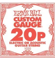 Ernie Ball 1020 струна для электро и акустических гитар. Сталь, калибр .020