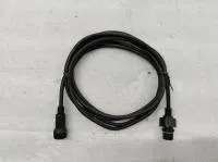 STAGE4 LightLink WD3 Коммутационный кабель DMX с разъемами для светильников серии BARTONE / 6,6 мм 3 PIN DMX In, 6,6 мм 3 PIN DMX Out / Длина 3 м / Сечение кабеля: 3x0.65 мм2 / Диаметр: 6.8 мм / IP65 /  Вес нетто: 0,21 кг