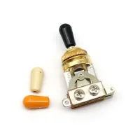 EPIPHONE Epiphone Toggle Switch, Gold переключатель 3-позиционный, цвет золотой