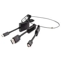 Kramer [ad-ring-9] комплект переходников на общем кольце, включает переходники displayport (вилка) на hdmi (розетка) 4k60 (4:2:0); mini displayport (вилка) на hdmi (розетка) 1080p; usb тип c (вилка) на hdmi (розетка)4k60 (4:2:0)