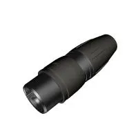 Seetronic SCWM5-B-67- Кабельный разъем XLR 5-pin (вилка) для наружного применения (IP67), на кабель диаметром 5–8 мм, под пайку, черный