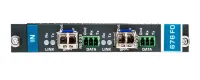 Модуль Kramer Electronics [F676-IN2-F16/STANDALONE] с 2 оптическими входами для передачи сигнала HDMI и RS-232, совместим с модулями SFP+; поддержка 4К60 4:4:4