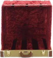 FENDER CLASSIC SRS CASE STAND, 3 TWD кейс-подиум для 3 гитар, твид