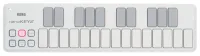 KORG NANOKEY2-WH - портативный USB-MIDI-контроллер, 25 чувствительных к нажатию клавиш, кнопки изменения высоты тона, модуляции, сустейна и транспонирования, разъём mini-USB. Цвет белый.
