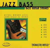 Комплект 6 струн для бас-гитары Thomastik Jazz JF346