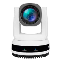 AVCLINK P410-W Видеокамера PTZ. Разрешение: 4K@60Гц. Матрица SONY 1/2.5'', CMOS, 8.51 Мп. Зум: 12x / 16x. Лицензия NDI HX2. AI tracking (функция автоматического наведения при помощи ИИ). Цвет белый.