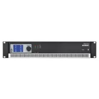 AUDAC SMA750 Двухканальный низкоомный усилитель с DSP. Опционально предусмотрена установка карты интерфейса DANTE. Мощность (@4 Ом): 2 x 750 Вт