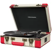 Виниловый проигрыватель CROSLEY EXECUTIVE DELUXE Red and White