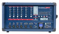 Phonic POWERPOD 630RW Активный 6-и канальный микшерный пульт, 2х150Вт/4Ом (мост 300Вт/8Ом), MP3, BT