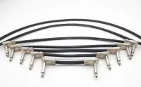 E46-JR-JR-0025-0 Кабель патч Jack угловой "таблетка", 25см, ZZcable