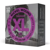 D`addario exl-120-10p sale  cтруны для электрогитары nickel wound, никель, 9-42, super light(10 компле