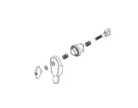 TAMA MTA6 BOOM TILTER ASSEMBLY запчасть для клэмпа