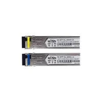 WI-SFP10L-20KM-I, промышленный модуль SFP+ с разъемом LC, до 20км, 2 шт.