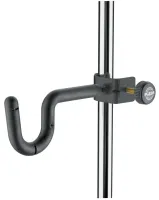 Konig&Meyer 15700-000-55 держатель для трубы с креплением к стойкам с трубой не более 30 мм, черный, вес 0,16 кг