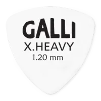 GALLI STRINGS B-15X - медиатор, цвет белый