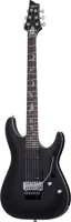 SCHECTER DAMIEN PLATINUM-6 FR SBK - электрогитара, 24 лада, корпус: красное дерево, гриф: клён 3 куска, накладка палисандр, вклееный, звукосниматели: HH, EMG81, EMG85, громкость, тон, 3х позиционный переключатель, FloydRose Special Цвет: матовый черный
