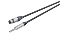 ROXTONE NMXJ220/10 Кабель микрофонный, MC010 (D: 6.5мм), 3P Female XLR - 6.3mm JACK stereo (Neutrik: NC3FXX-NP2X), 10м