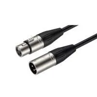 ROXTONE SMXX200/10 (MP) Кабель микрофонный (2x0,22mm2, D: 6мм), XLR(3P)(RX3FP-NT) -  XLR(RX3MP-NT), 10м., поставляется по 35шт. в коробке: 46х32х23см.