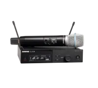 Shure slxd24e/b87a-h56. цифровая радиосистема shure с ручным передатчиком с конденсаторным капсюлем beta 87a, суперкардиоида, 518-562 мгц
