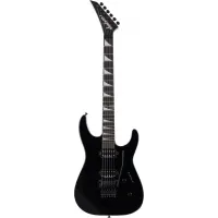 JACKSON MJ Series Dinky DKR Satin Black электрогитара, цвет - черный, в комплекте кейс