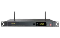 Mipro ACT-5812A Двухканальный цифровой приёмник диапазона ISM 5,8 ГГц серии ACT-5800. Металлический полноформатный рэковый корпус оснащён графическим OLED-дисплеем. Настраиваемые 12 каналов в группа А или 24 канала в группах В1 и В2. Глубина квантования и