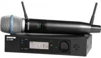 SHURE GLXD24RE/B87A Z2 Цифровая рековая радиосистема с ручным передатчиком конденсаторным суперкардиоидным Beta 87A, 2404-2478 МГц
