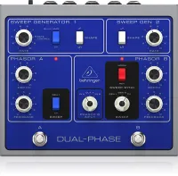 BEHRINGER DUAL-PHASE - аутентичный классический фейзер для гитар, бас-гитар и клавиш
